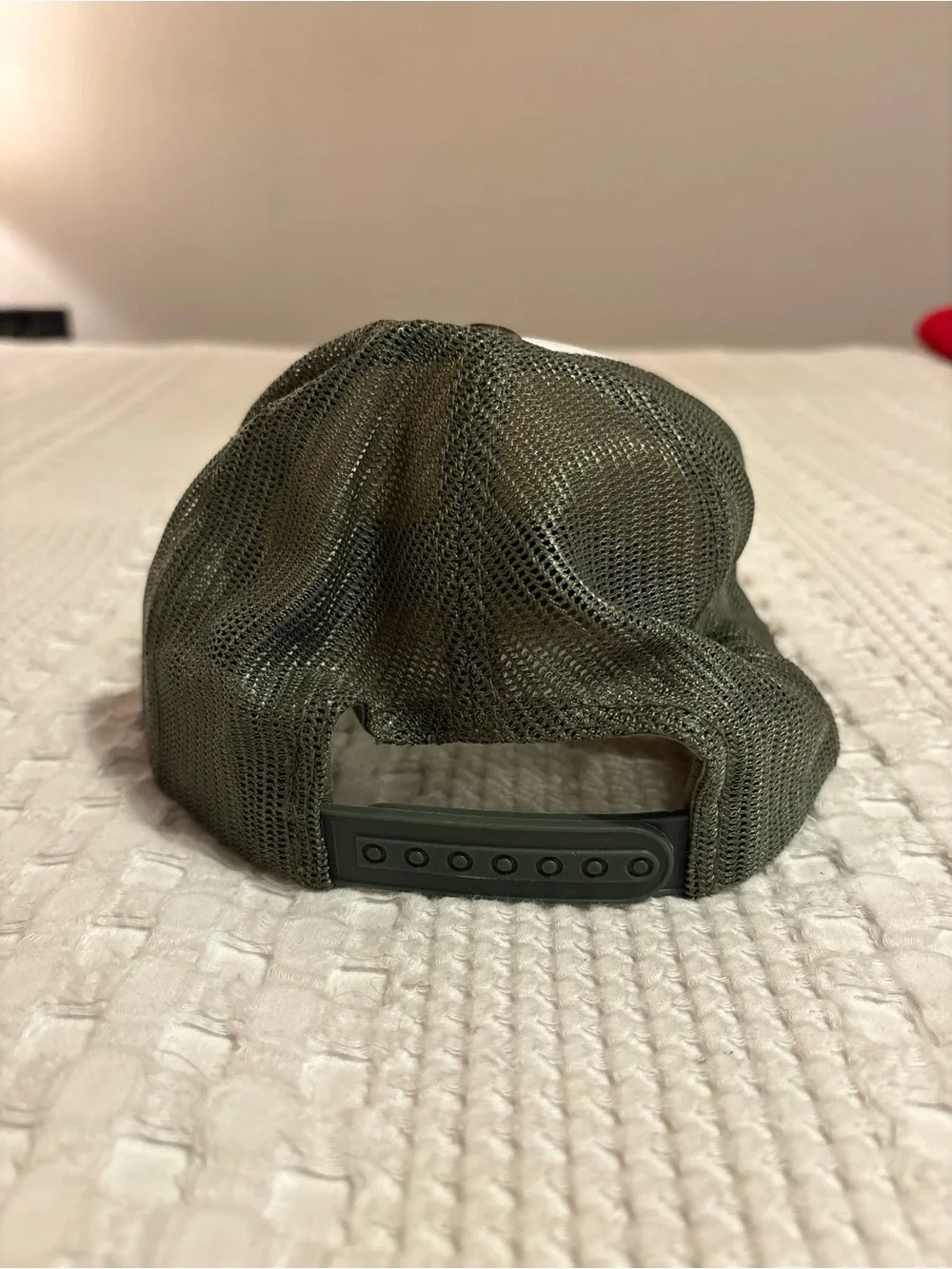 Volcom Trucker Hat in White and Brown